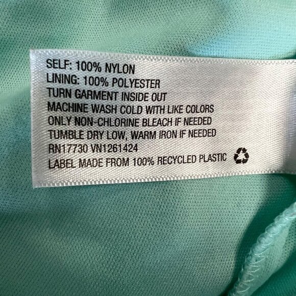 Xhilaration Women's Lace Sleeveless A-Line Dress Green Size Medium Above Knee - Picture 9 of 9